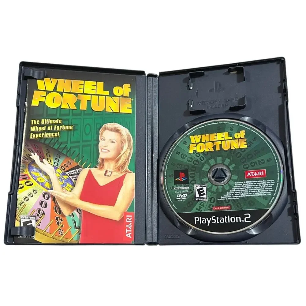 Wheel of Fortune for Playstation 2 Complete in Box